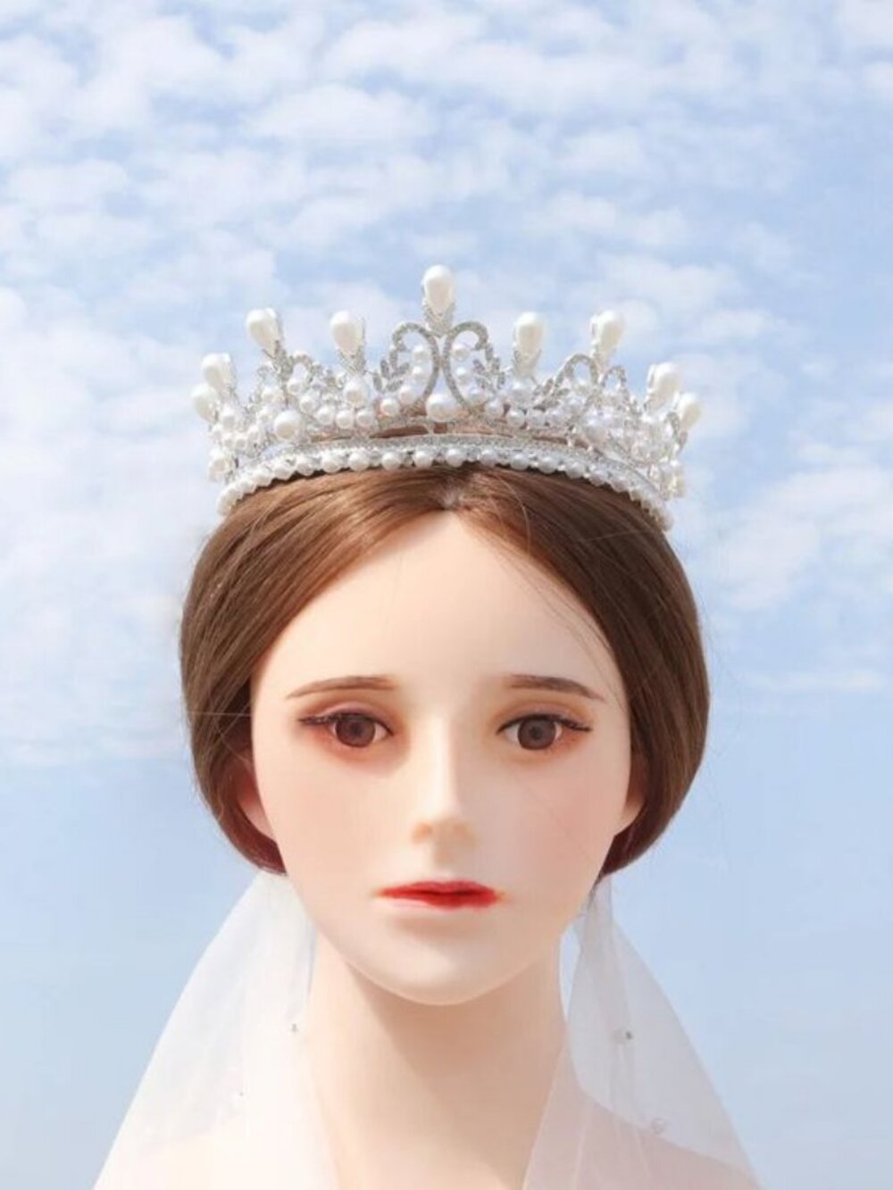 Princess Crowns and Tiaras for Girl Rhinestone Crowns for Birthday